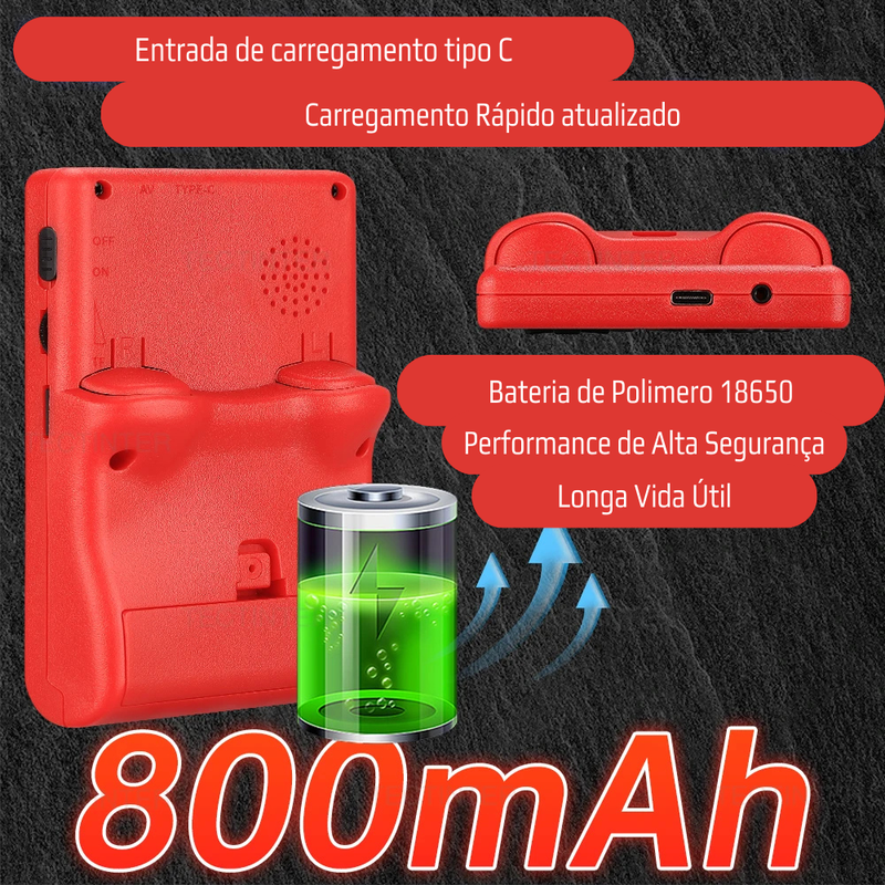 Mini Gameboy Retrô: Super GB300